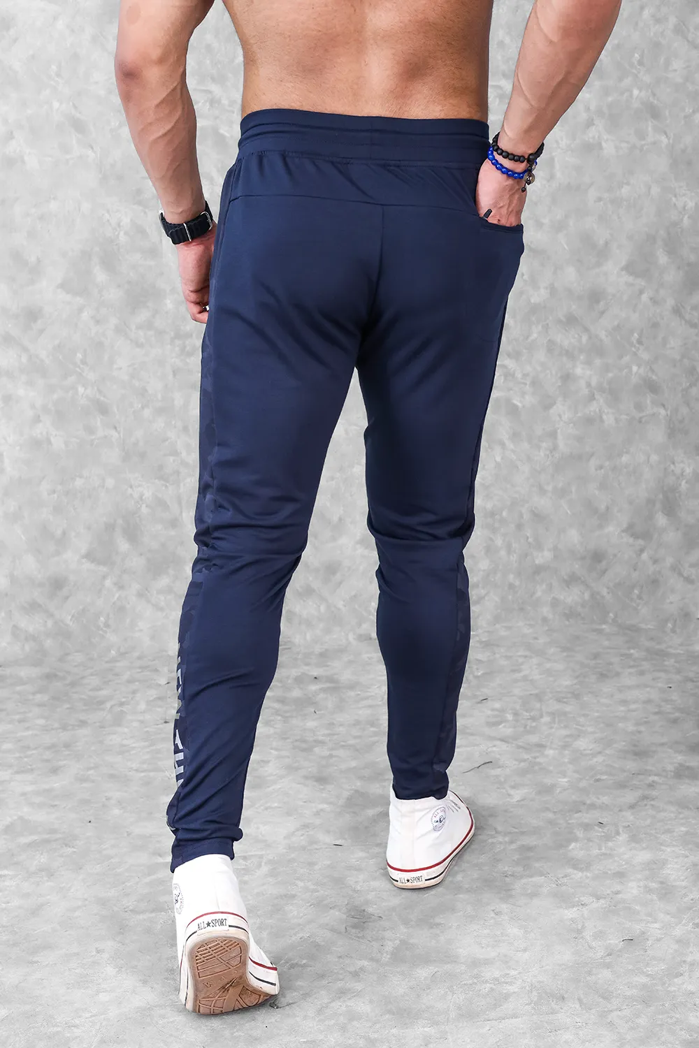 Active Camo Jogger- Navy