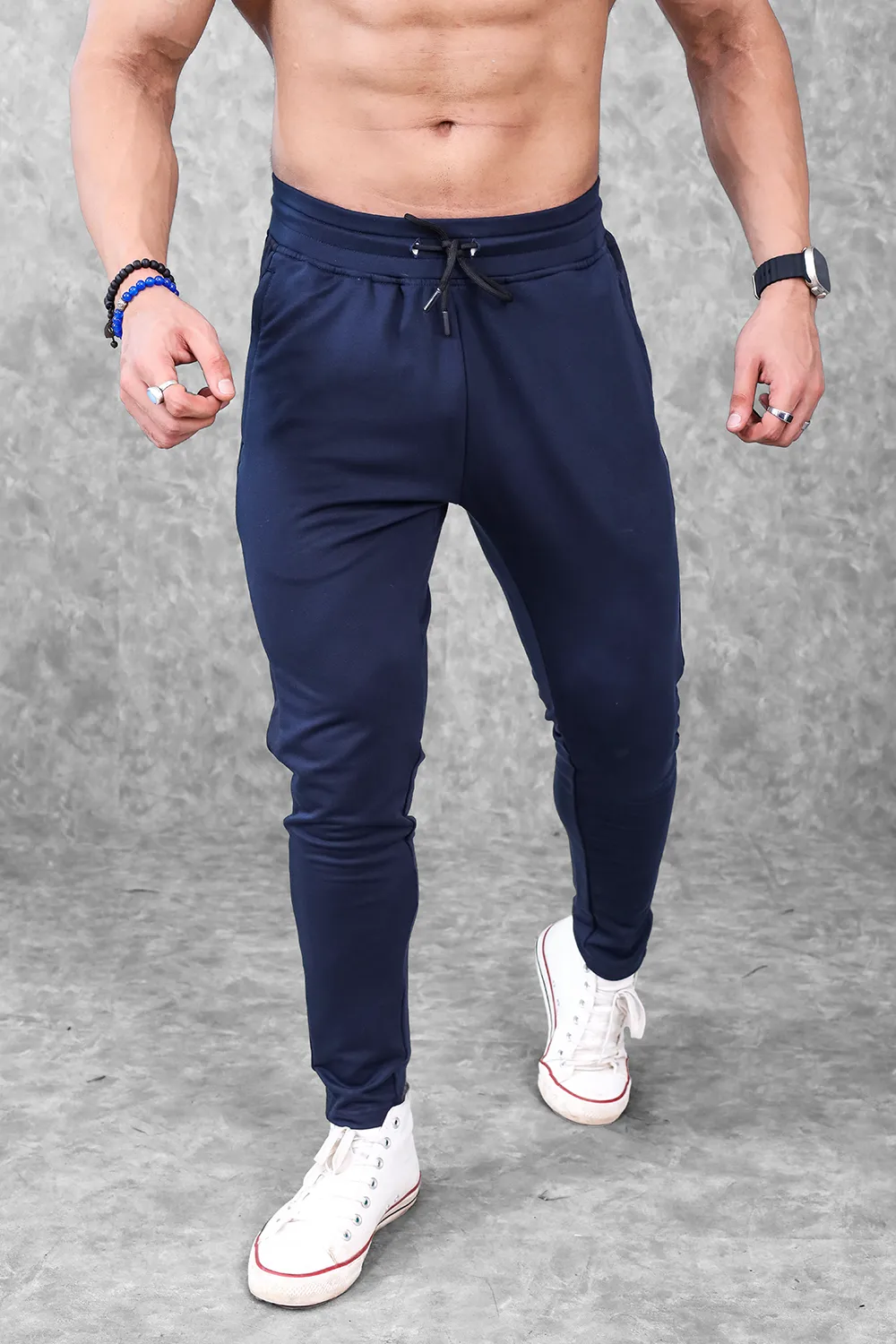 Active Camo Jogger- Navy