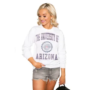 ARIZONA WILDCATS "SEAL OF APPROVAL" PERFECT CREW SWEATSHIRT