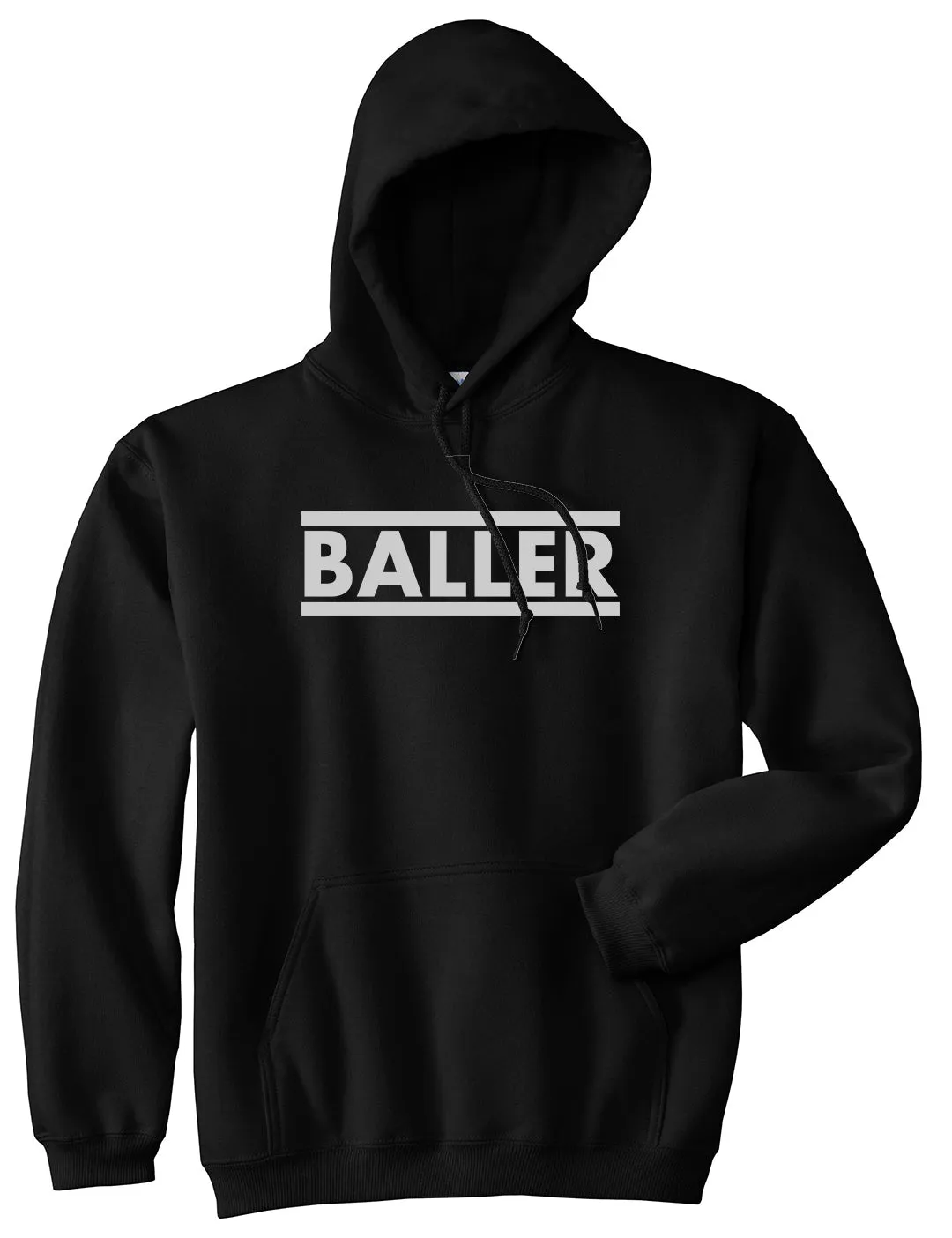 Baller Mens Pullover Hoodie