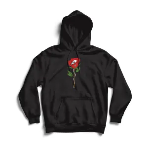 Barbed Rose Black Pullover