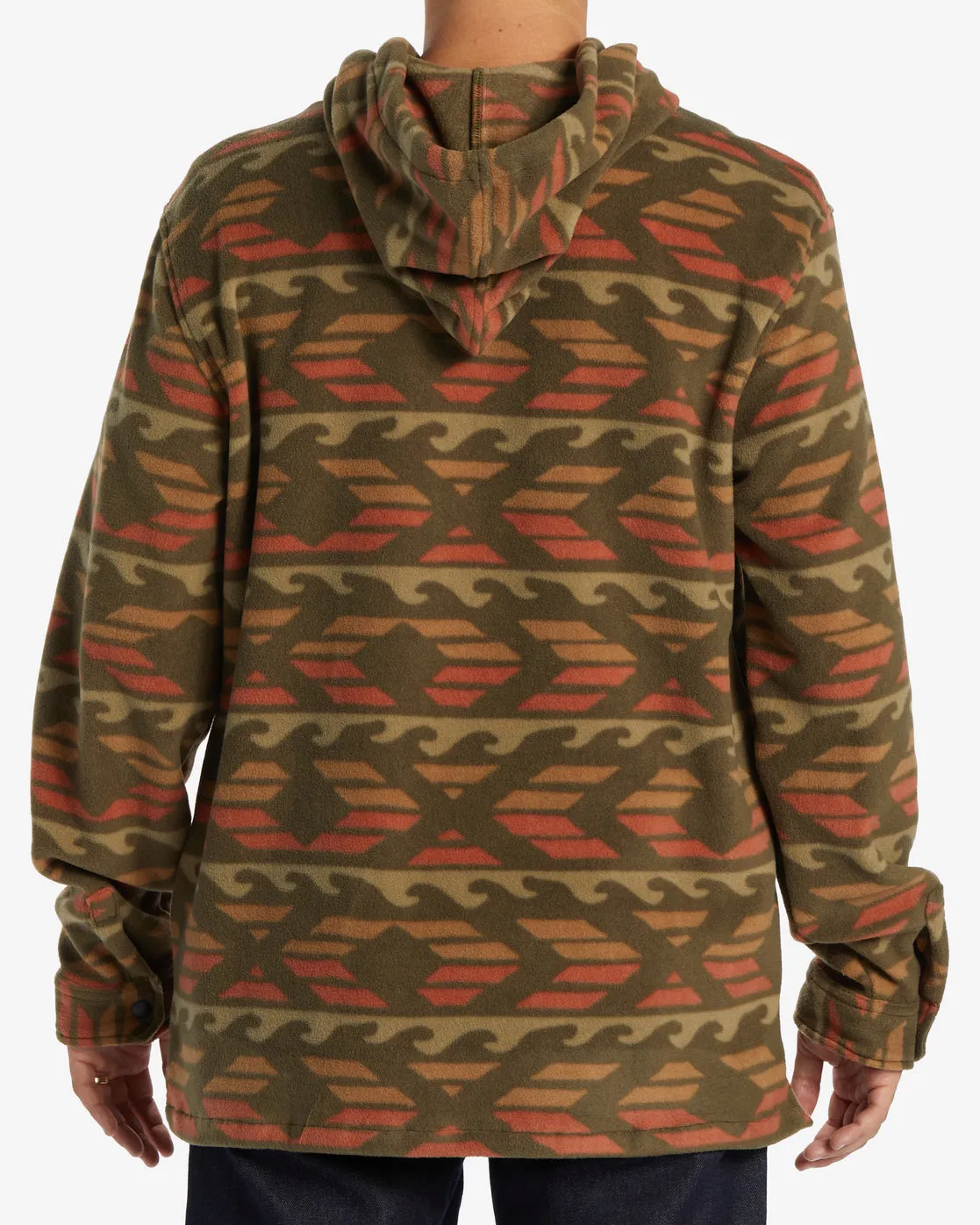 Billabong Furnace Pullover L/S Shirt-Dark Brown