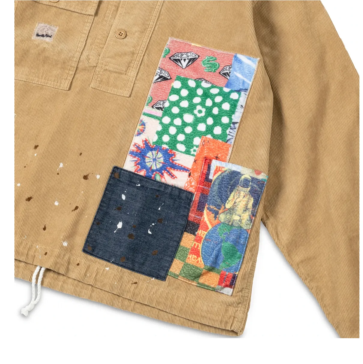 Billionaire Boys Club BB Nomadic Pullover 811-7405 Iced Coffee