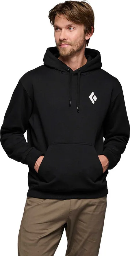 Black Diamond Men&#x27;s Equipment For Alpinists Pullover Hoody Black | Buy Black Diamond Men&#x27;s Equipment For Alpinists Pullover Hoody Black here | Outnorth