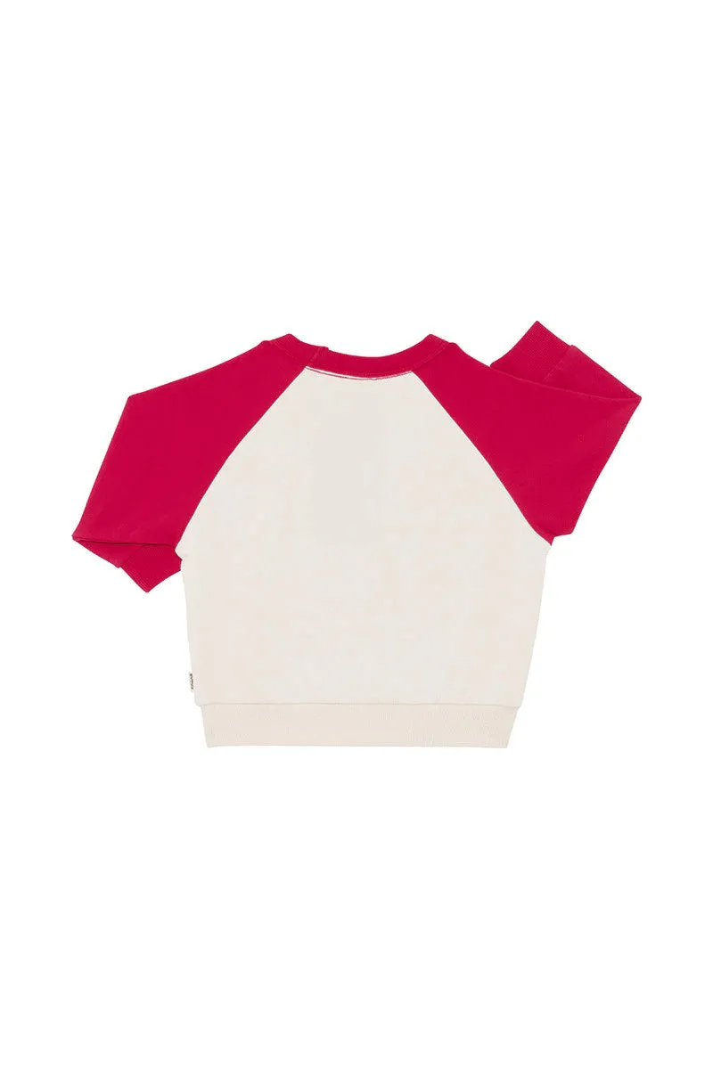 Bonds Soft Threads Pullover - Parisian Red / Macadamia