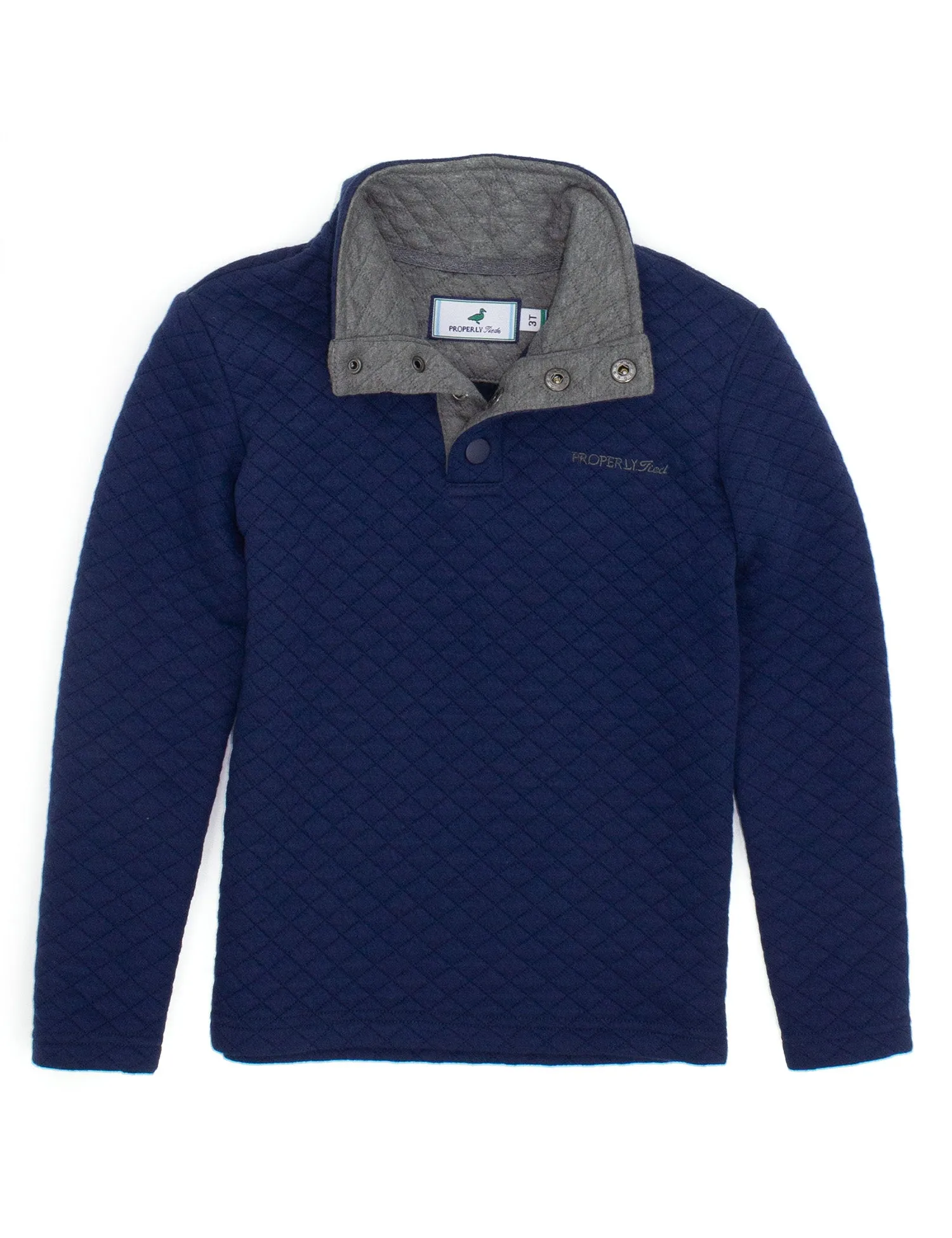 Boy's Club Pullover - Navy