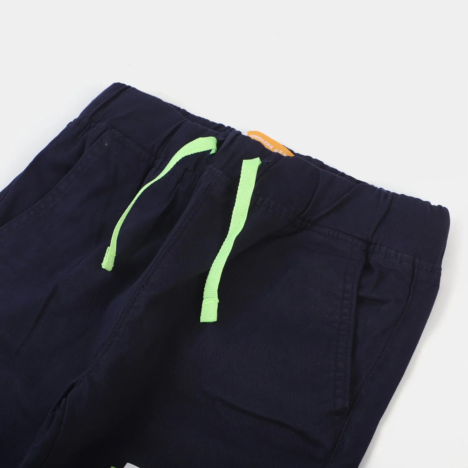 Boys Cotton Pant Unleash Speed-Navy Blue