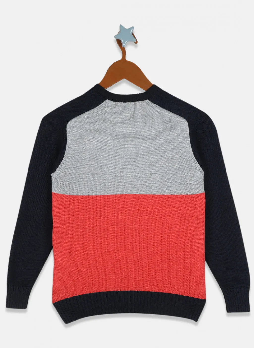 Boys Multicolor Printed Pullover