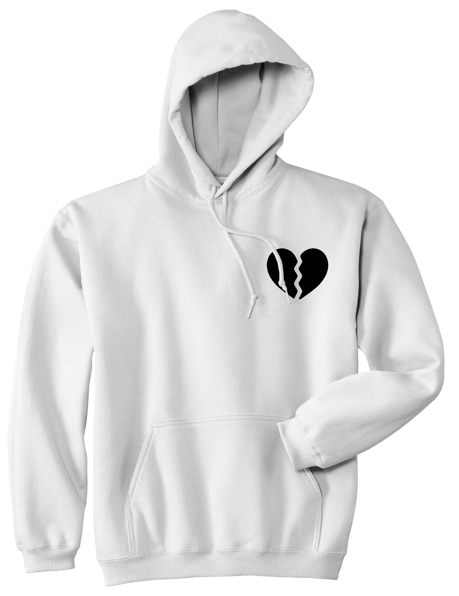 Broken Heart Pullover Hoodie Hoody