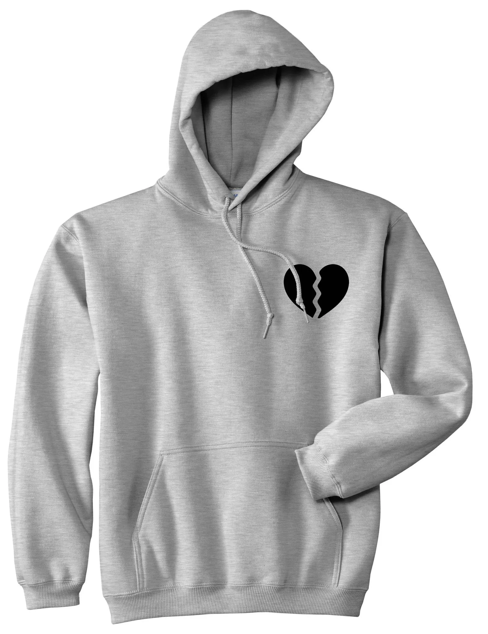 Broken Heart Pullover Hoodie Hoody