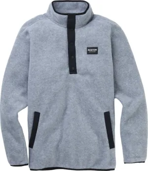 Burton Men&#x27;s Hearth Fleece Pullover Gray Heather | Buy Burton Men&#x27;s Hearth Fleece Pullover Gray Heather here | Outnorth