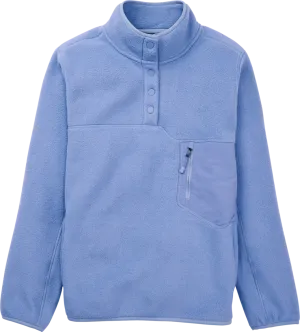 Burton Women&#x27;s Cinder Fleece Pullover Slate Blue | Buy Burton Women&#x27;s Cinder Fleece Pullover Slate Blue here | Outnorth