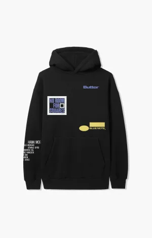 Butter Goods Mobley Pullover Hoodies, Black