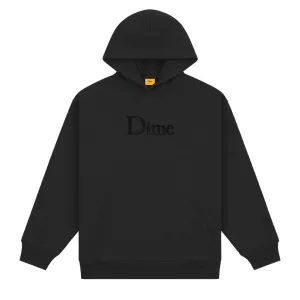 Chenille Logo Pullover, Black