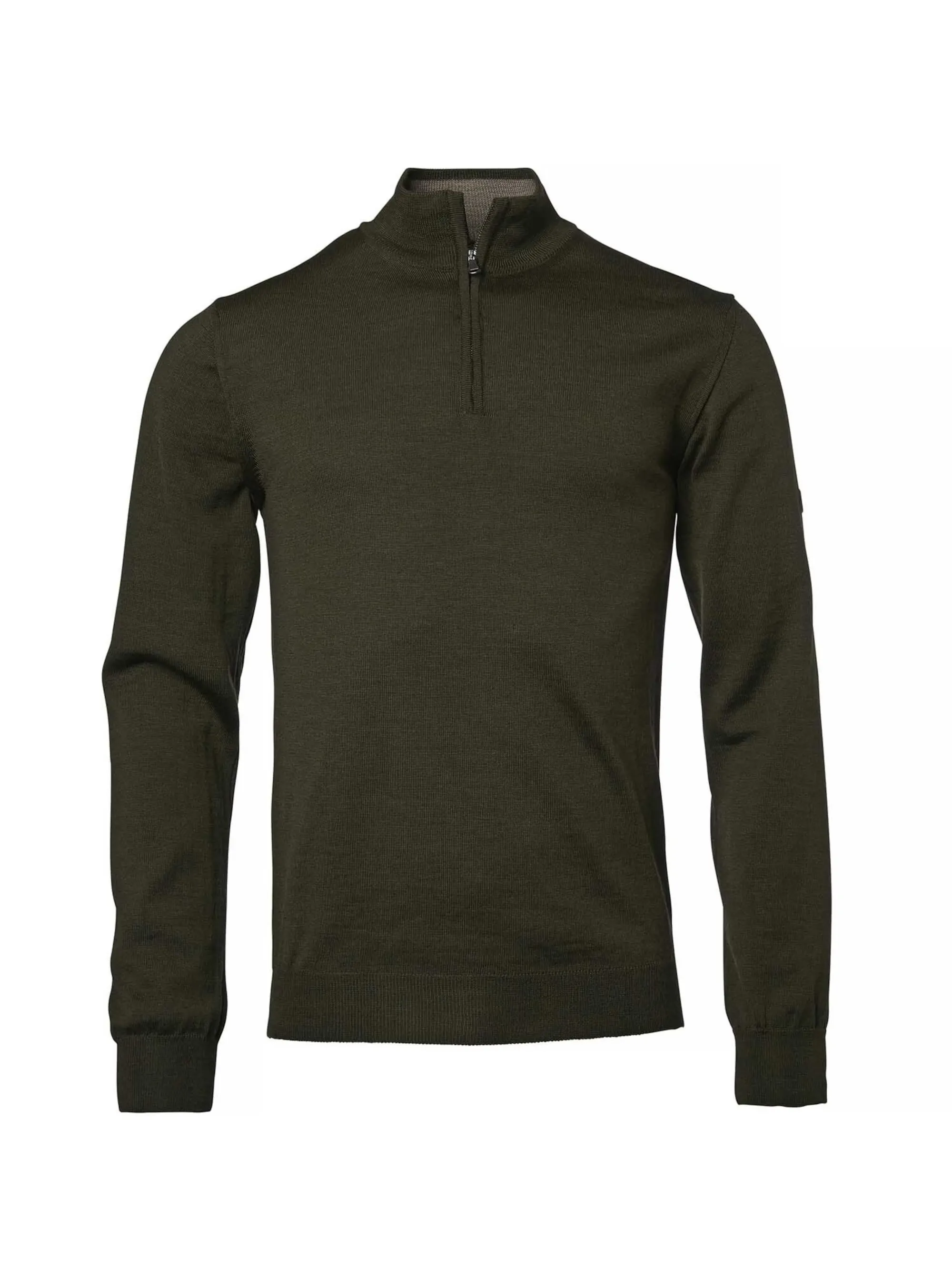 Chevalier Men&#x27;s Aston Half Zip Merino Pullover Dark Green | Buy Chevalier Men&#x27;s Aston Half Zip Merino Pullover Dark Green here | Outnorth