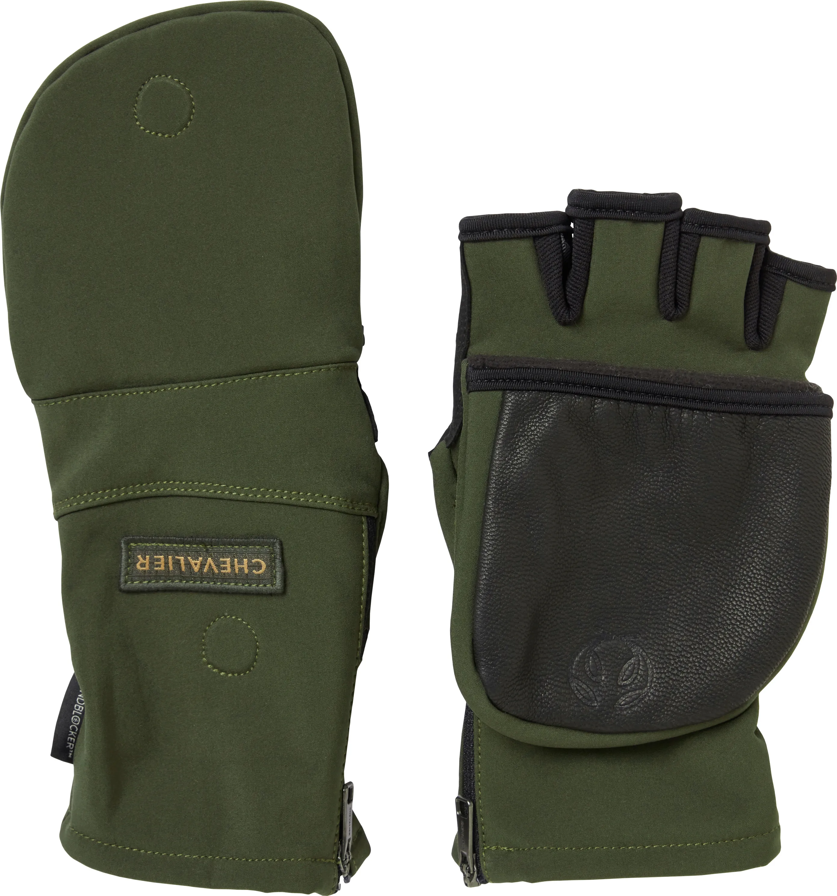 Chevalier Unisex Nimrod Windblocker Pullover Mittens Dark Greeen | Buy Chevalier Unisex Nimrod Windblocker Pullover Mittens Dark Greeen here | Outnorth