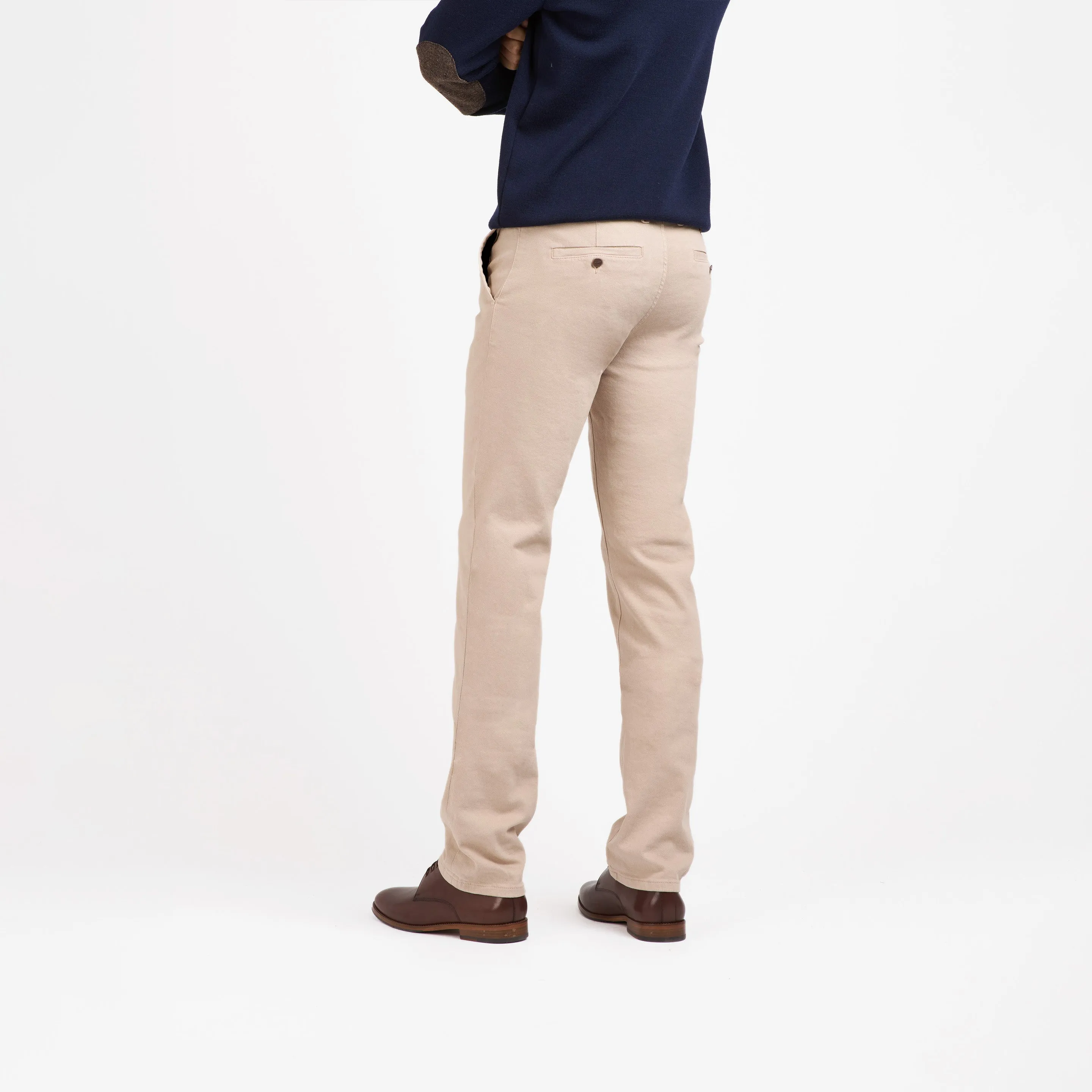 Chino homme droit ajusté Beige - Ernest