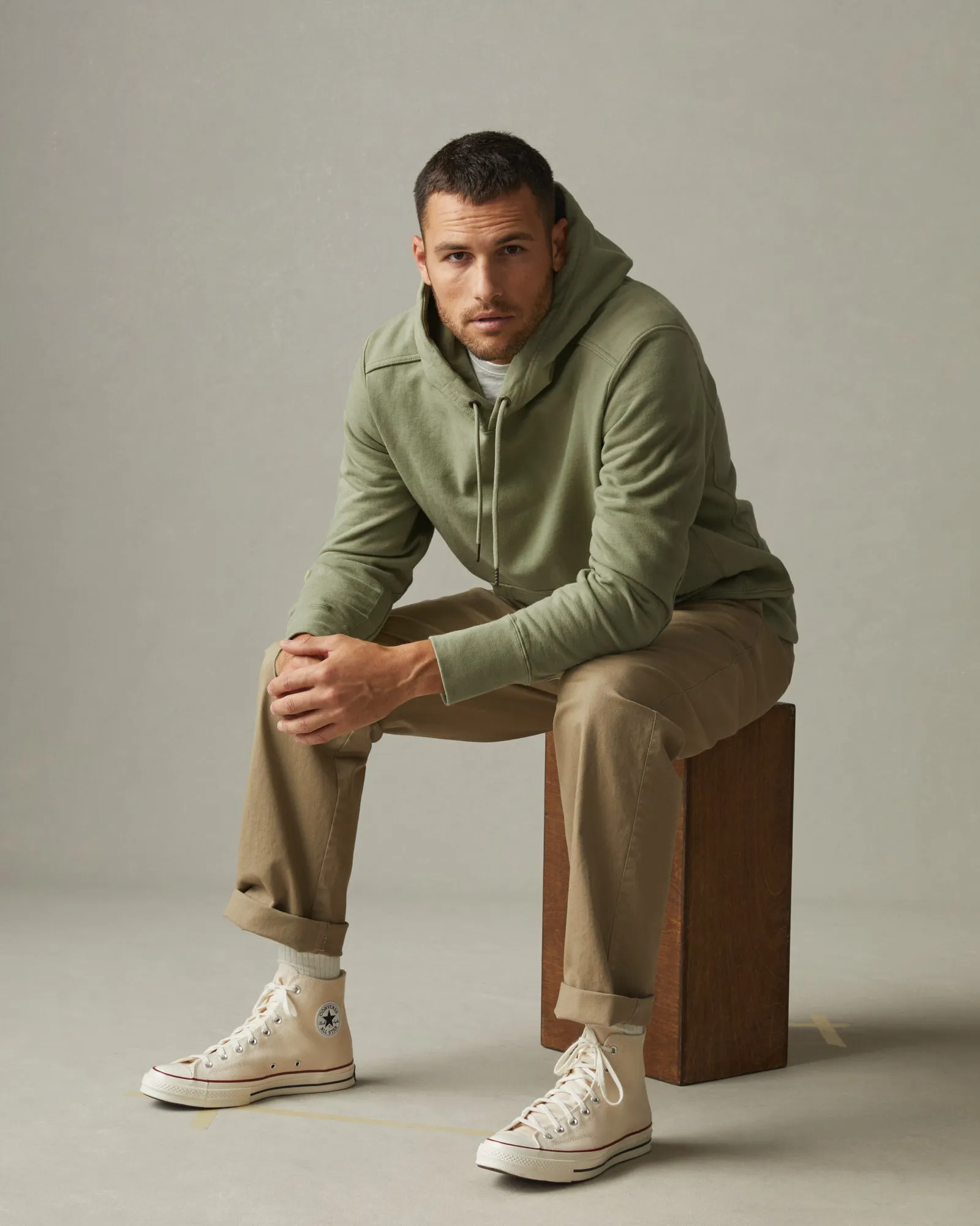 Classic Pullover - Pale Sage