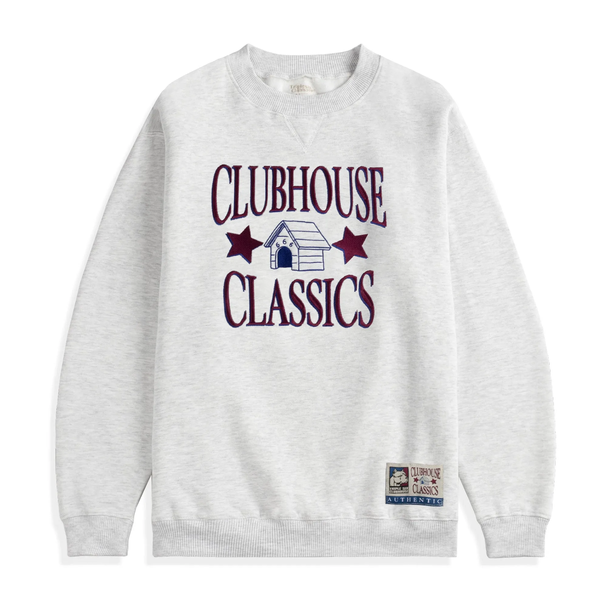 Classics Crewneck, Ash Grey