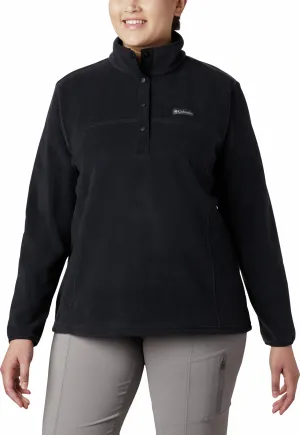 Columbia Women&#x27;s Benton Springs 1/2 Snap Pullover Black | Buy Columbia Women&#x27;s Benton Springs 1/2 Snap Pullover Black here | Outnorth