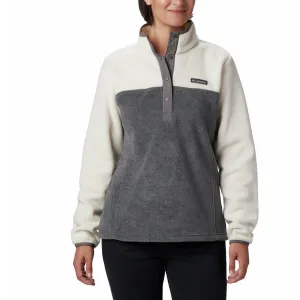 Columbia Women&#x27;s Benton Springs 1/2 Snap Pullover City Grey Heather/Ch | Buy Columbia Women&#x27;s Benton Springs 1/2 Snap Pullover City Grey Heather/Ch here | Outnorth