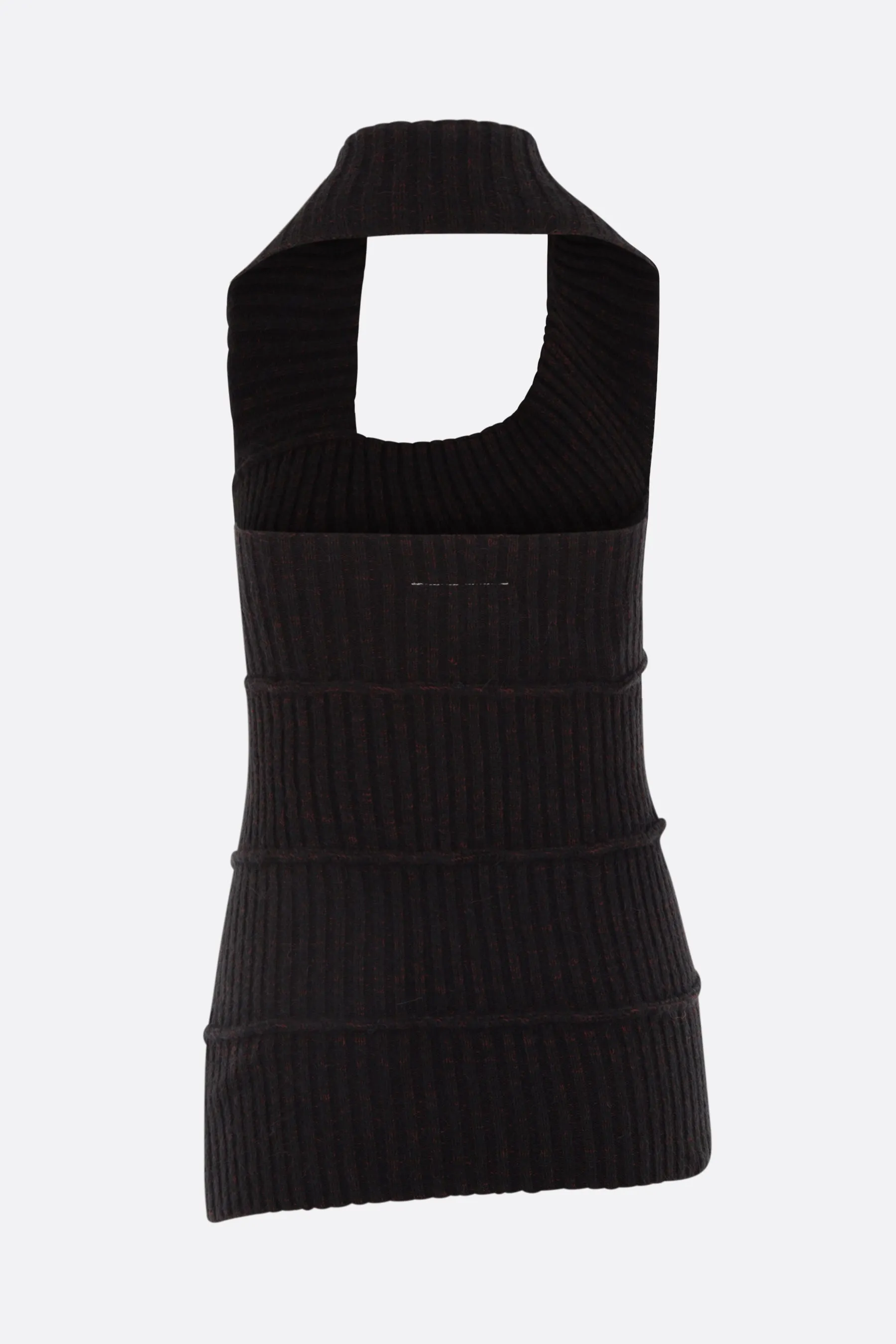 cotton blend sleeveless pullover