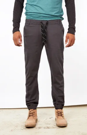 Dark Grey Jogger Chinos