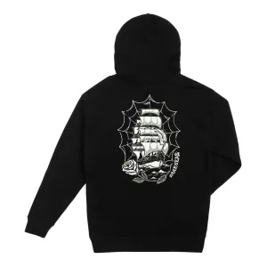 DARK SEAS DEPARTED FLEECE BLACK