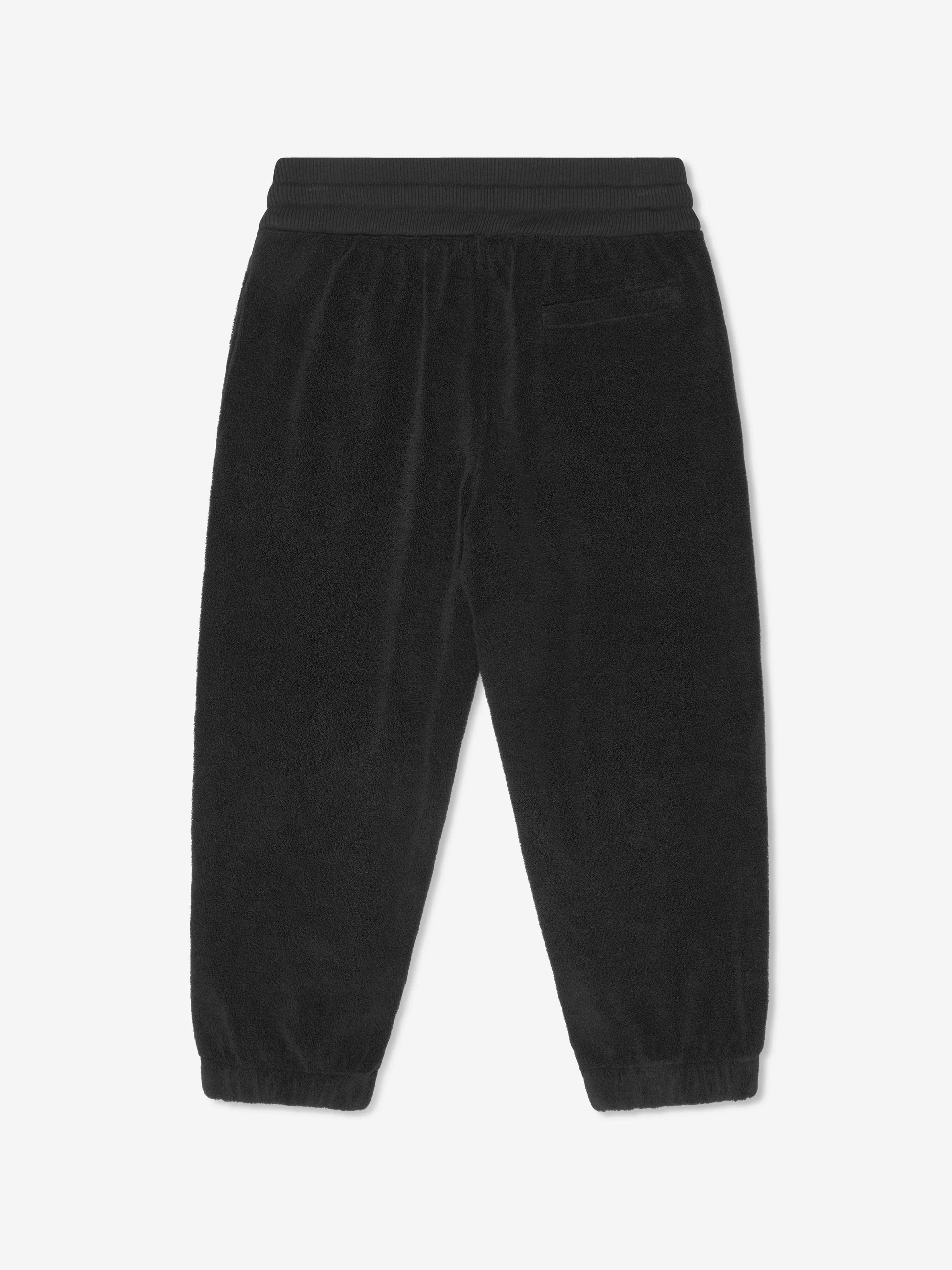 Dolce & Gabbana Kids Logo Joggers in Black