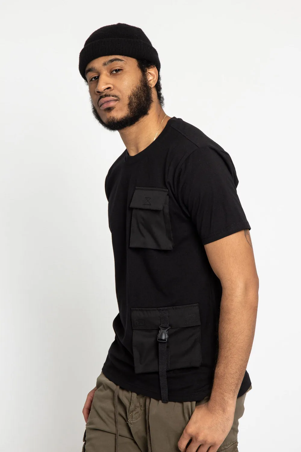 Double Pocket Utility T-Shirt