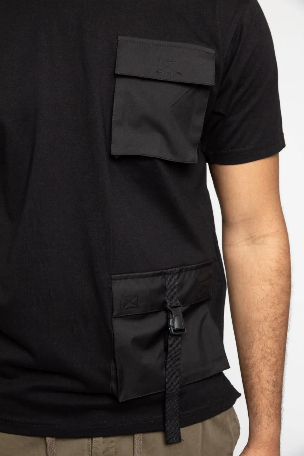 Double Pocket Utility T-Shirt