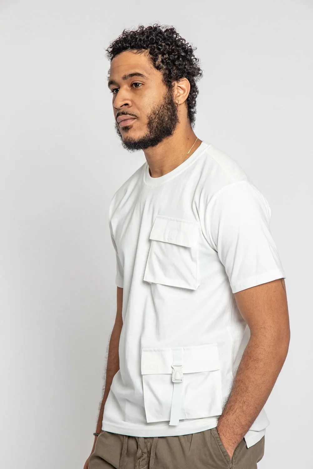 Double Pocket Utility T-Shirt