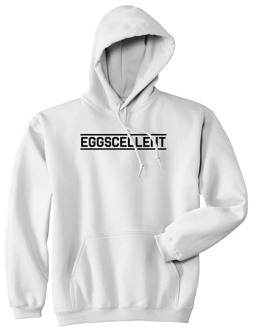 Eggscellent Funny Mens Pullover Hoodie