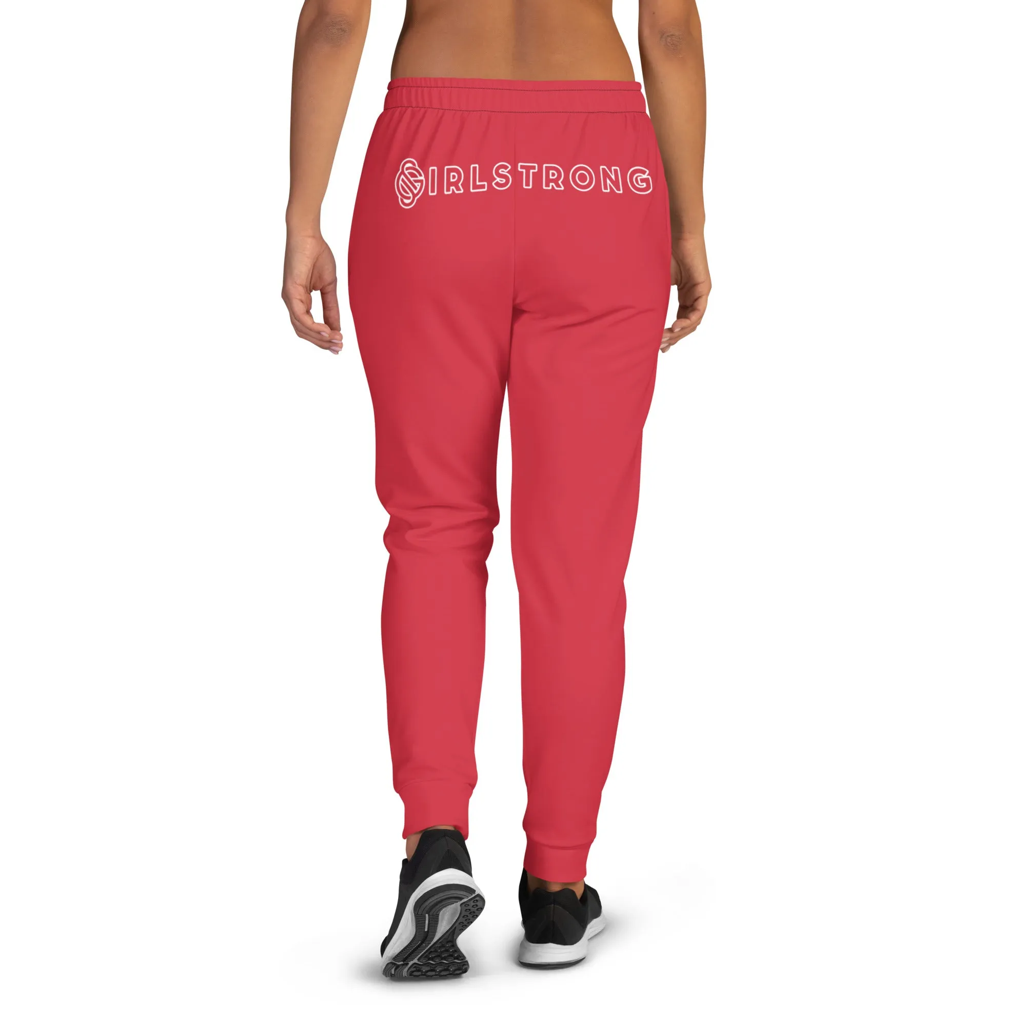 ELEVATED ESSENTIALS, GS LOGO FLEECE JOGGERS RETRO RED