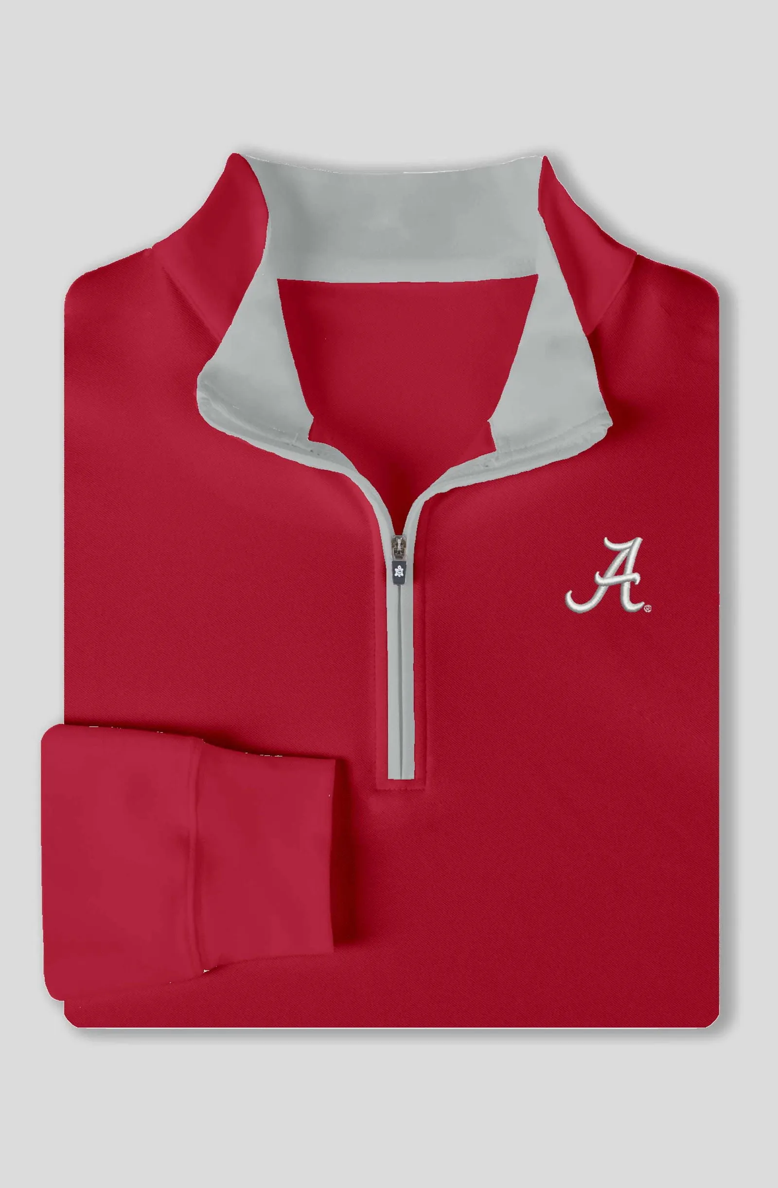 Eli Solid Performance Quarter-Zip Pullover - University of Alabama