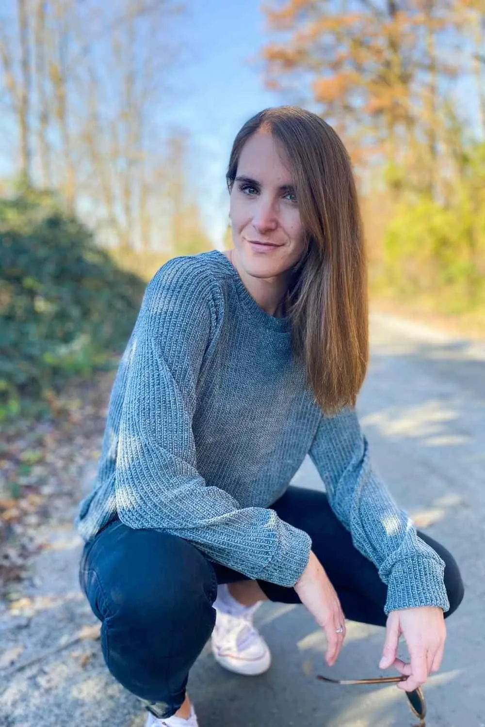 Elisa - Pullover mit Knopfleiste