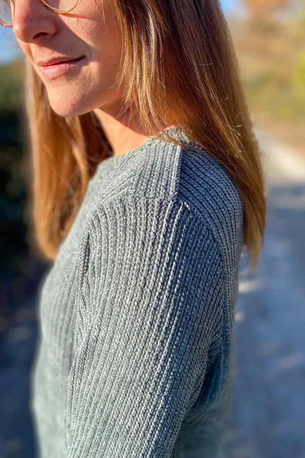 Elisa - Pullover mit Knopfleiste