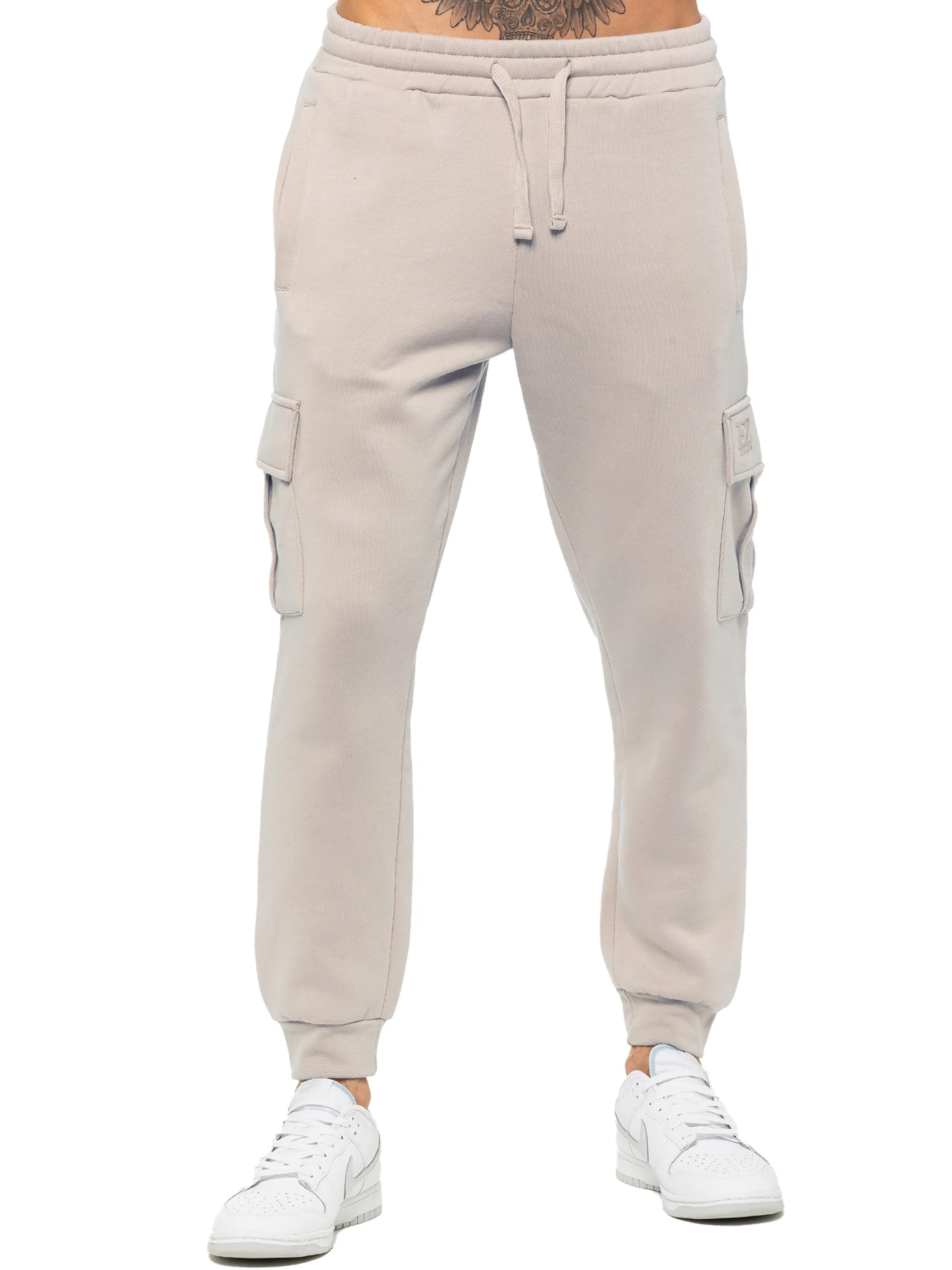 Enzo | Mens Cargo Joggers