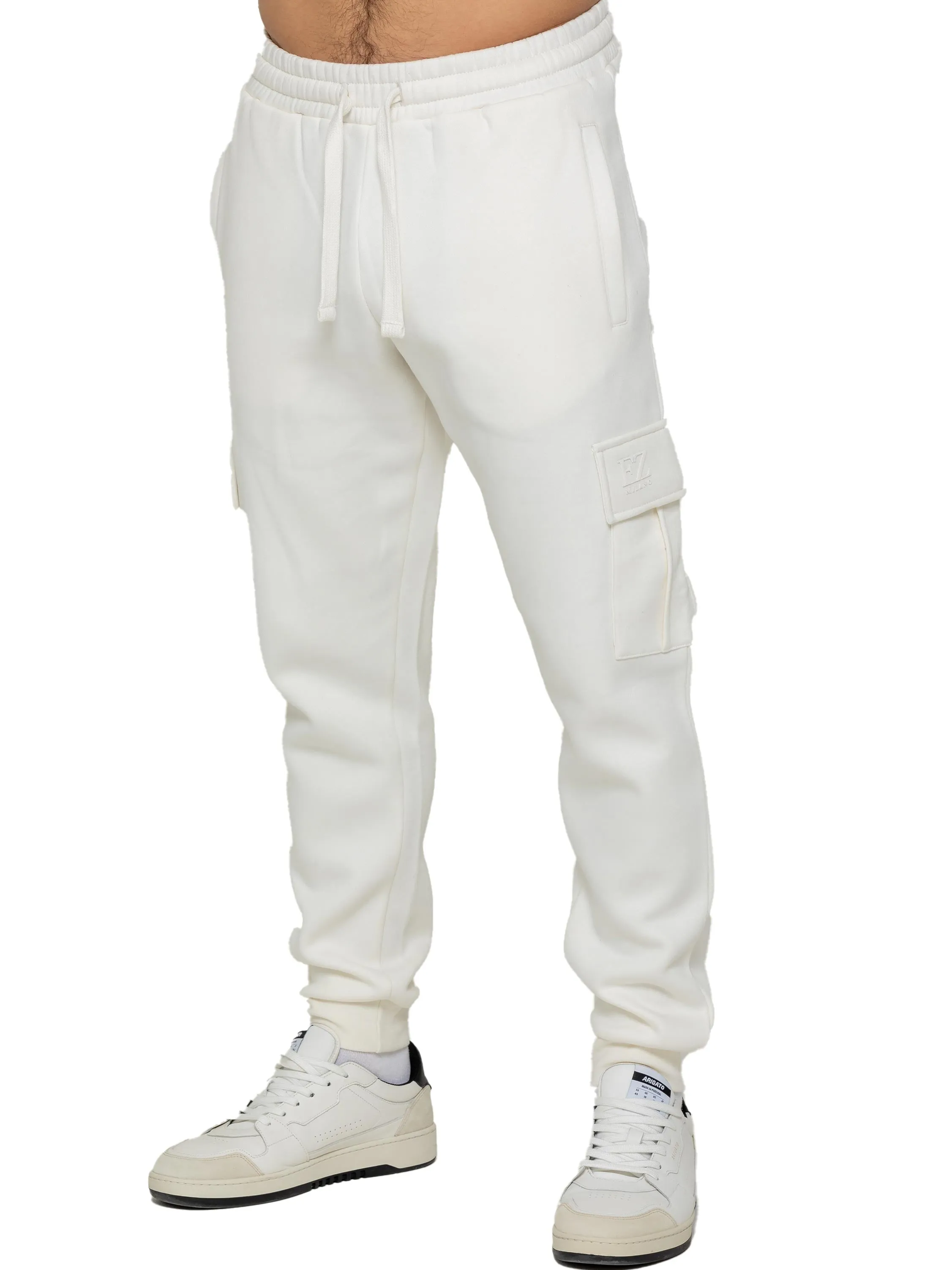 Enzo | Mens Cargo Joggers