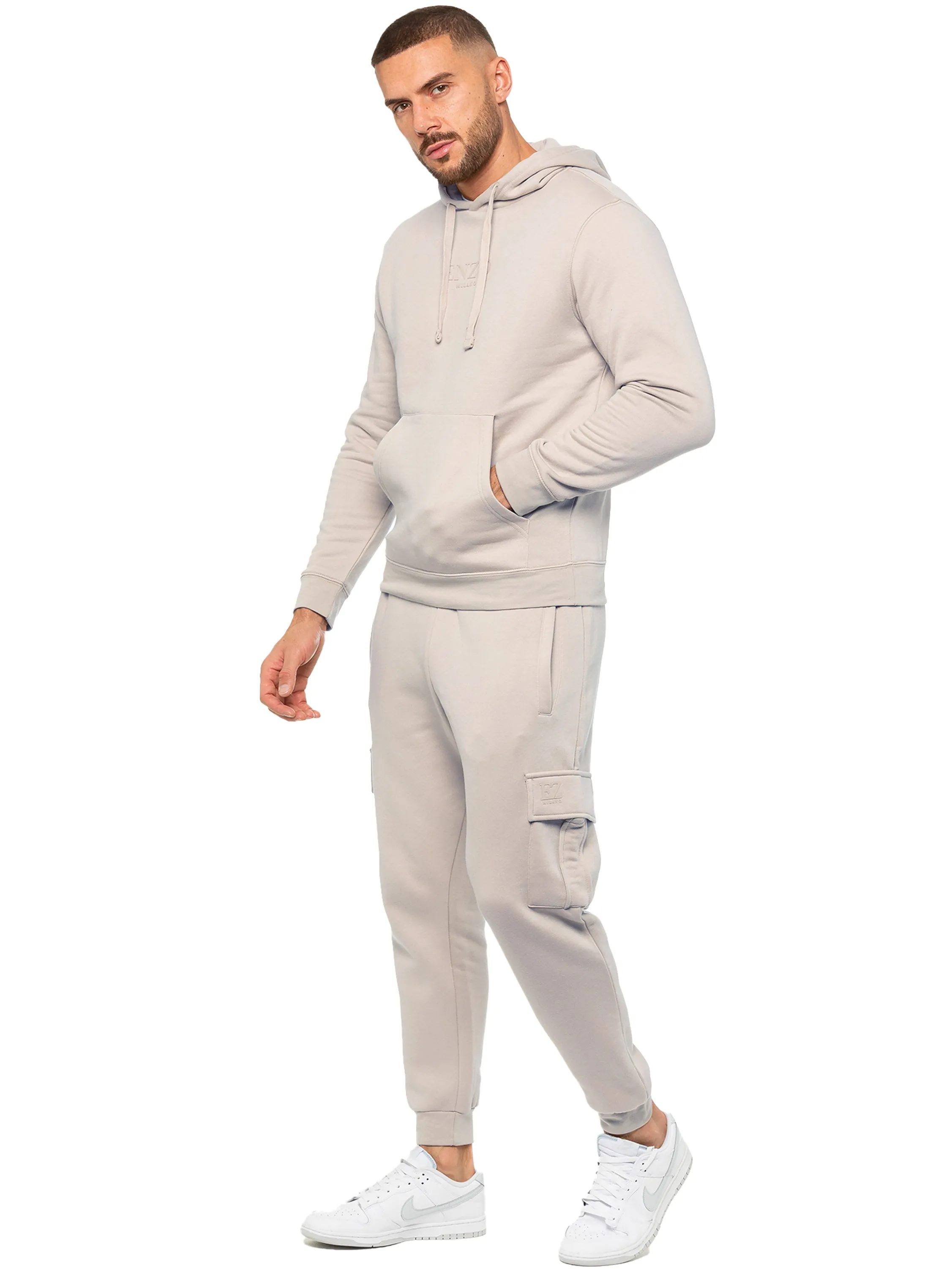 Enzo | Mens Cargo Joggers