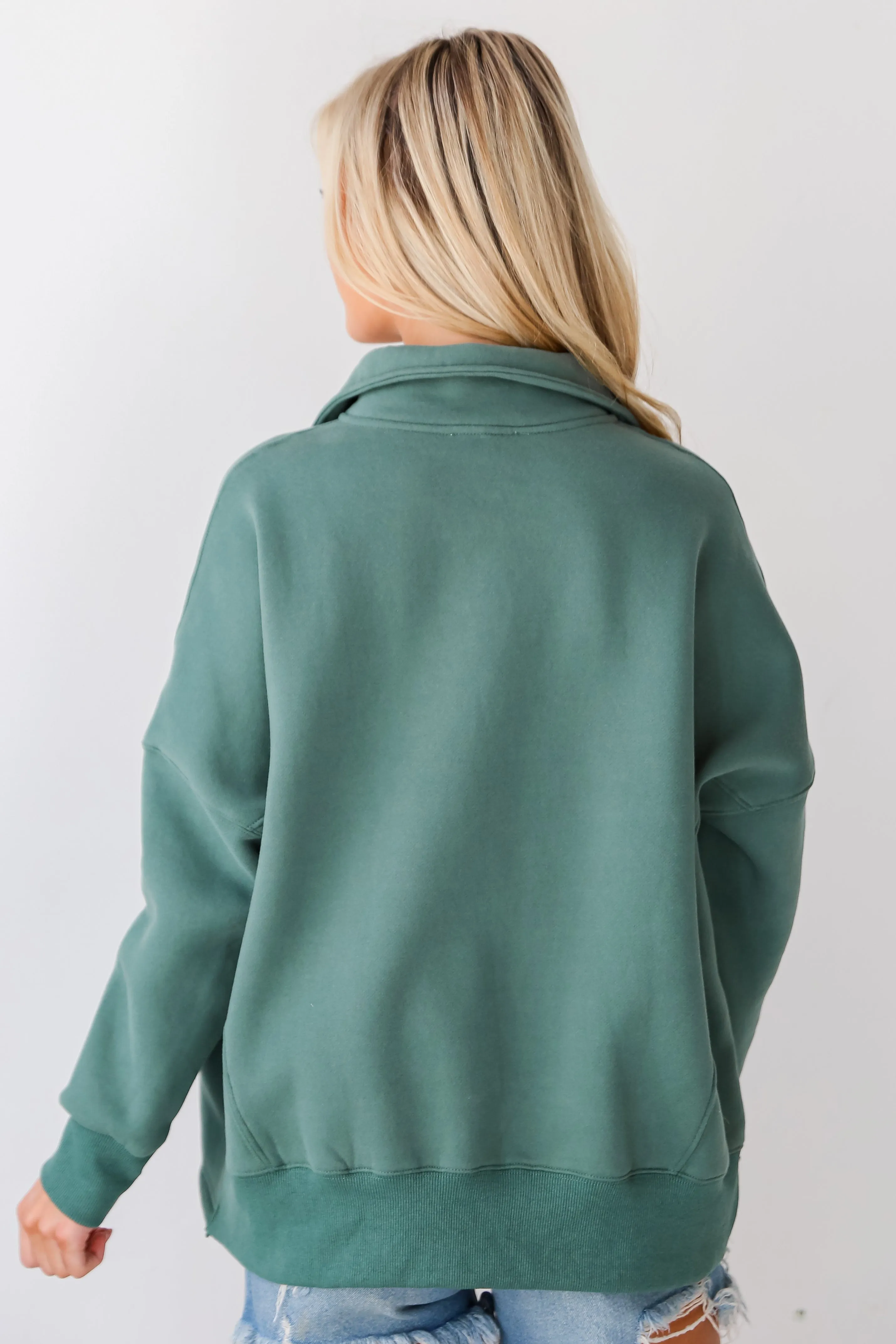 FINAL SALE - Lexi Oversized Fleece Pullover