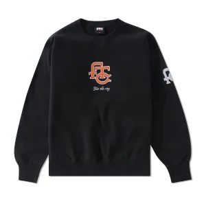 FTC & Pop Crewneck, Black