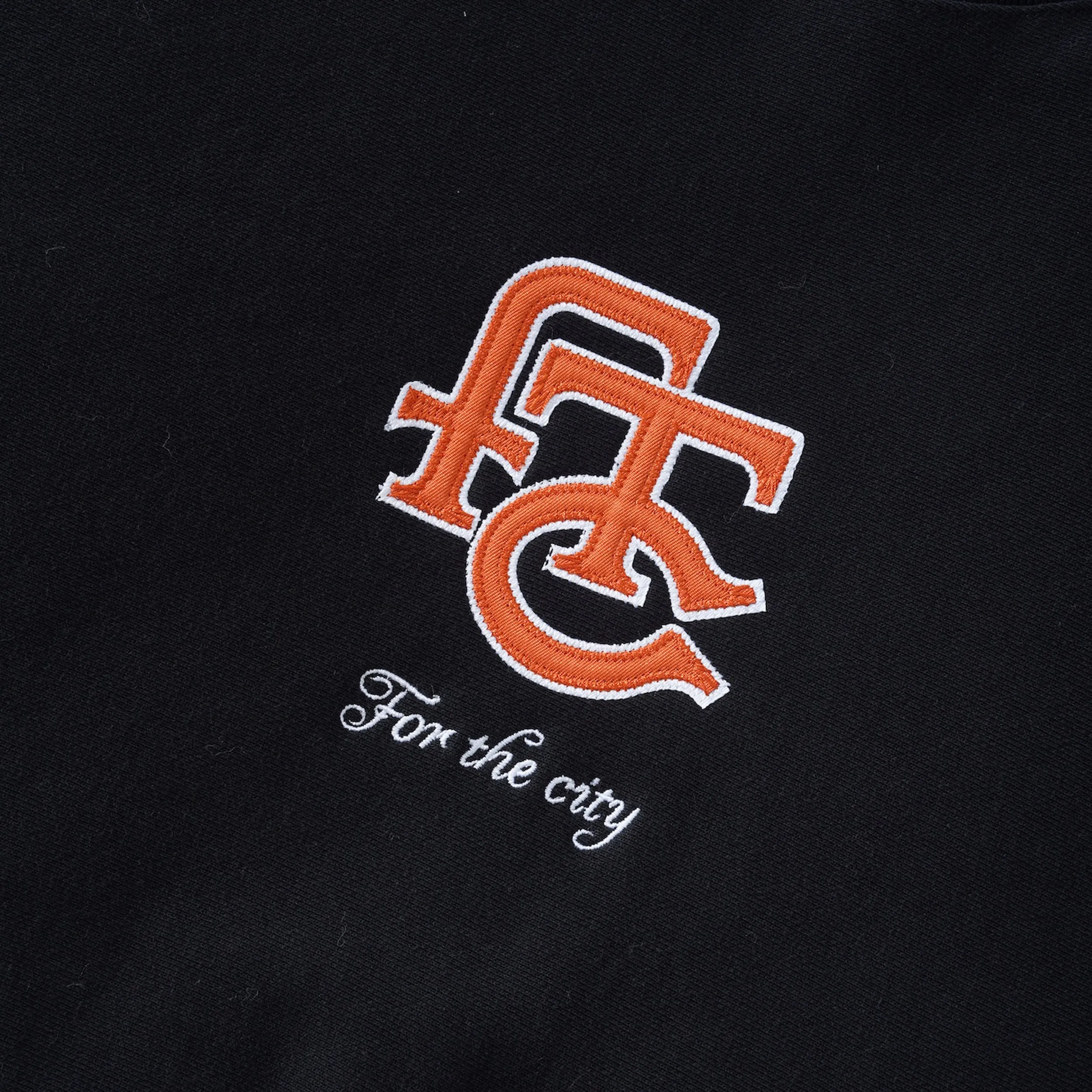 FTC & Pop Crewneck, Black