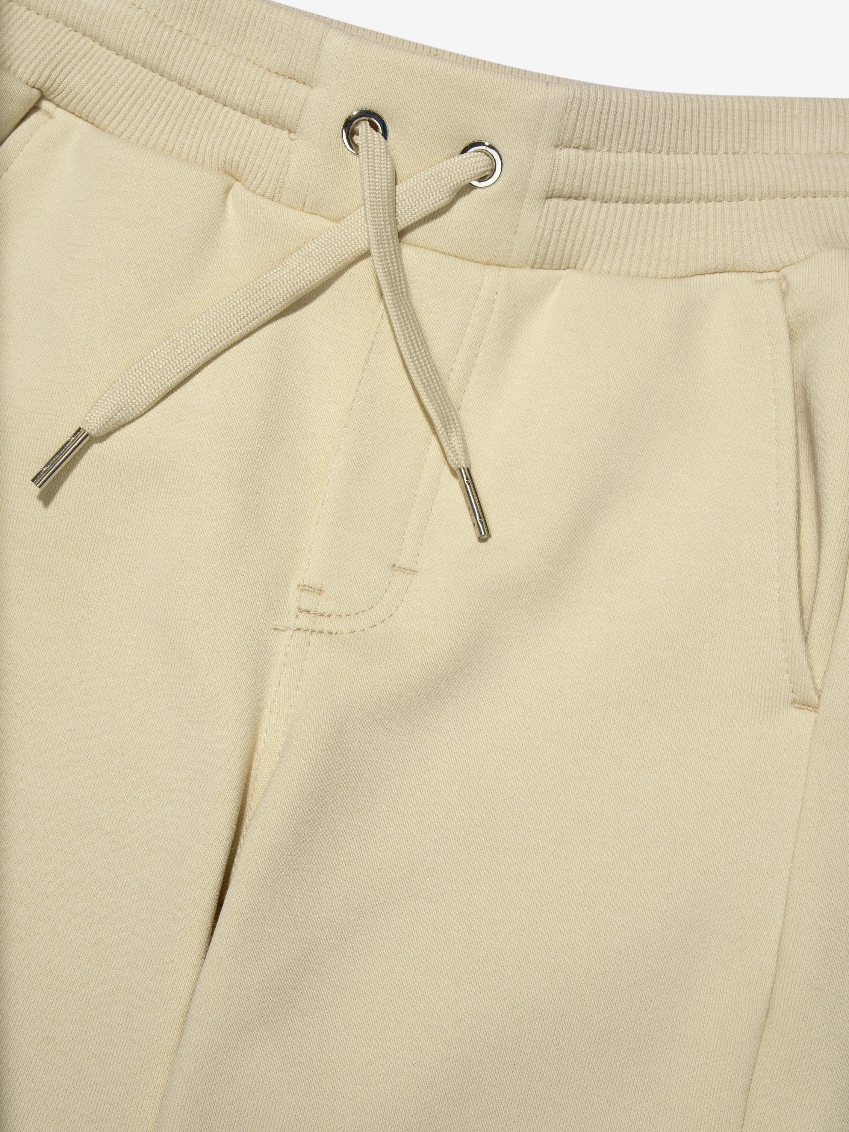 Givenchy Boys Logo Print Joggers in Cream