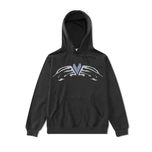 Heart Wings Pullover, Black