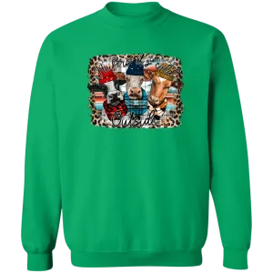 Heifer It's Cold Crewneck Pullover Sweatshirt