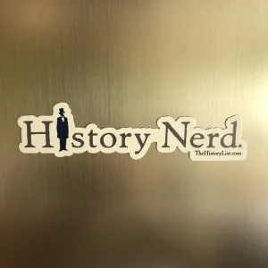 HISTORY NERD® magnet with Abraham Lincoln