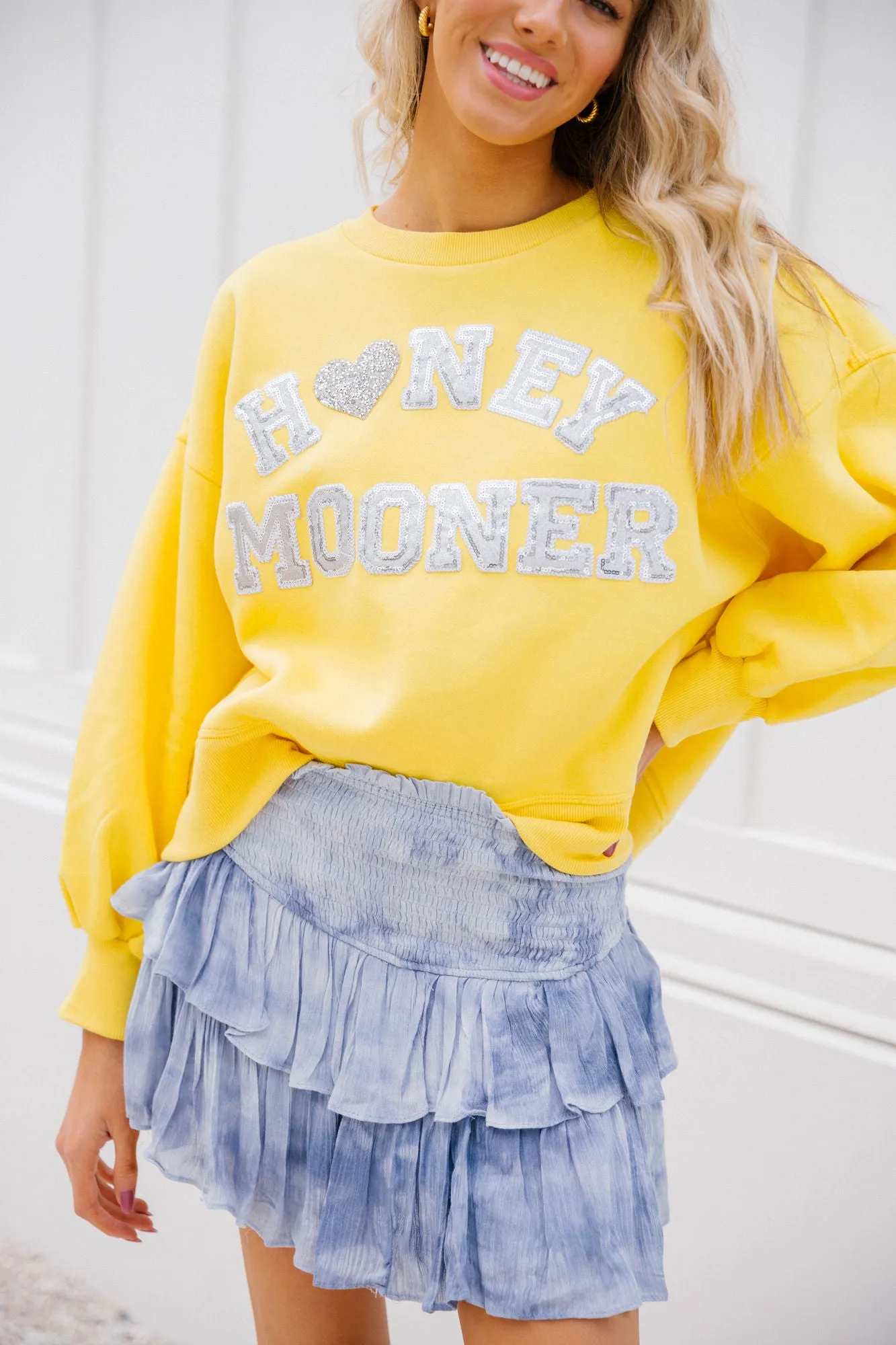 HONEYMOONER YELLOW PULLOVER