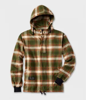 Hooded Flannel Pullover - Salmon River