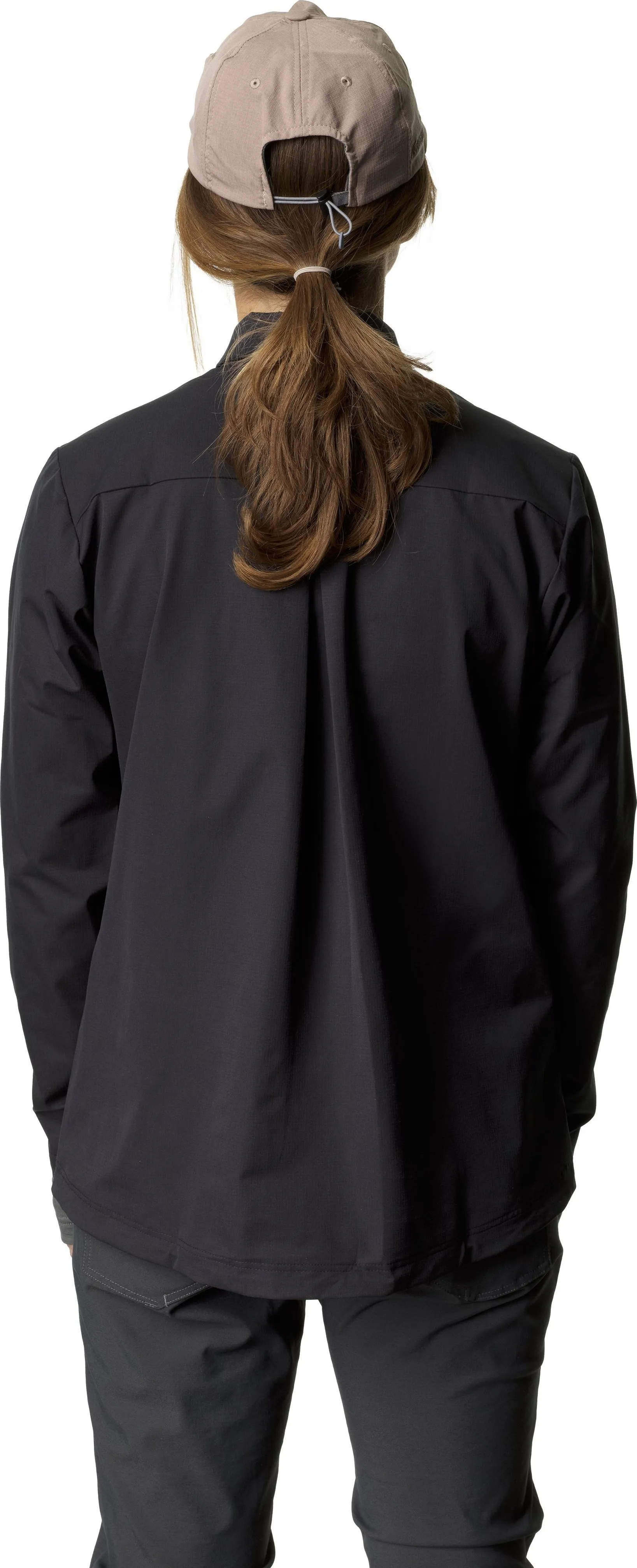 Houdini Women&#x27;s Daybreak Pullover (2021) True Black | Buy Houdini Women&#x27;s Daybreak Pullover (2021) True Black here | Outnorth